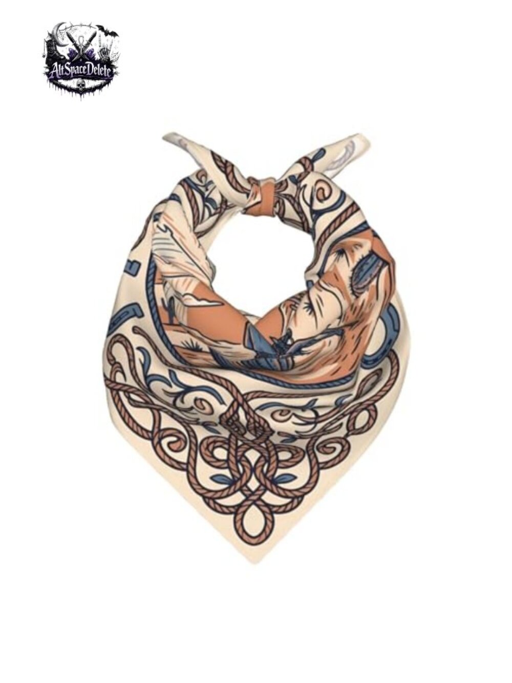 Silk Satin Square Scarf 22x22 Animal Print Bandana Neckerchief Hair Purse Wrap